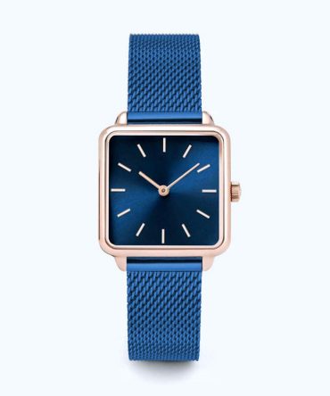 Quartz Stainless Steel Waterproof Wrist Watches Thin Square Watches   Watch